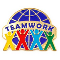 Teamwork World Lapel Pin